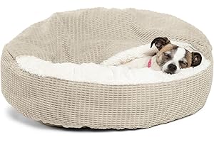 Best Friends by Sheri Cozy Cuddler Mason Microfiber Hooded Blanket Cat and Dog Bed in Oyster 23"x23"