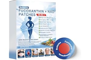 Moringa patchs,Berberine Patch 30 pcs, Moringa 10-In-1 Nano Microdarts Patch.Suitable for All Skin Types, Ultra-Thin Invisibl