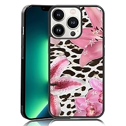 MMYAJT Leopard Print Phone Case Fit for iPhone 13