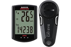CAT Eye - Strada Slim Wireless Bike Computer, Black