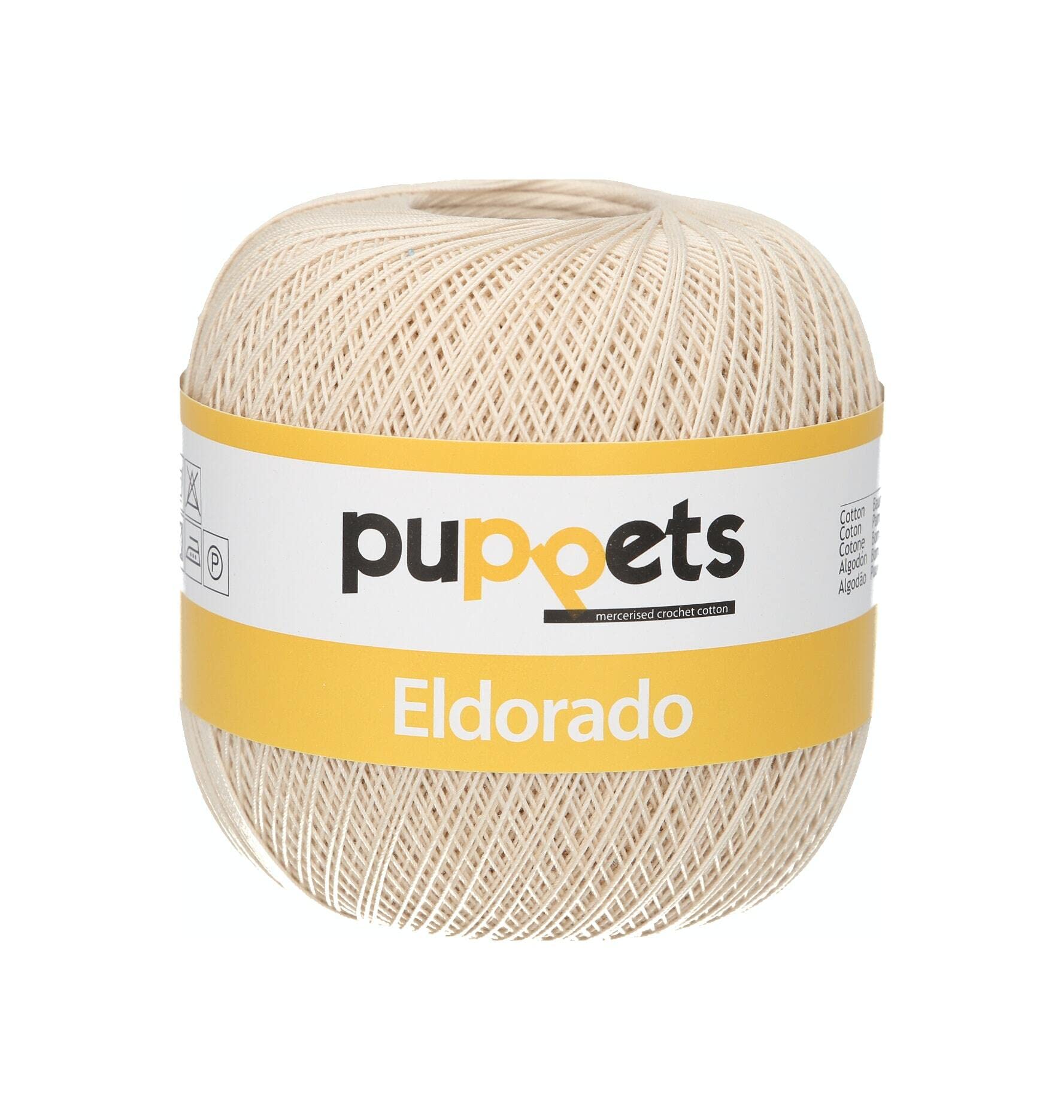 Puppets Eldorado, Thickness: 16, Packaging: 100G, Running Length: 770M 4269 Crochet Threads