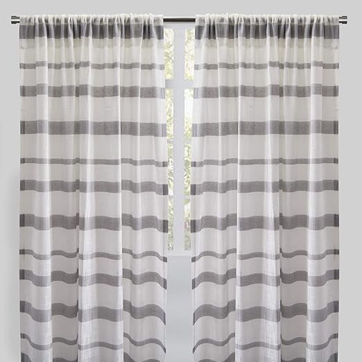 Amazon Com Rodeo Home Gotti Curtain Panel 54x96 Rod Pocket