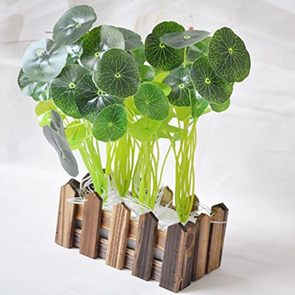 5 Pcs Artificial EVA Floating Foam Aquarium Foliage Floating Lotus