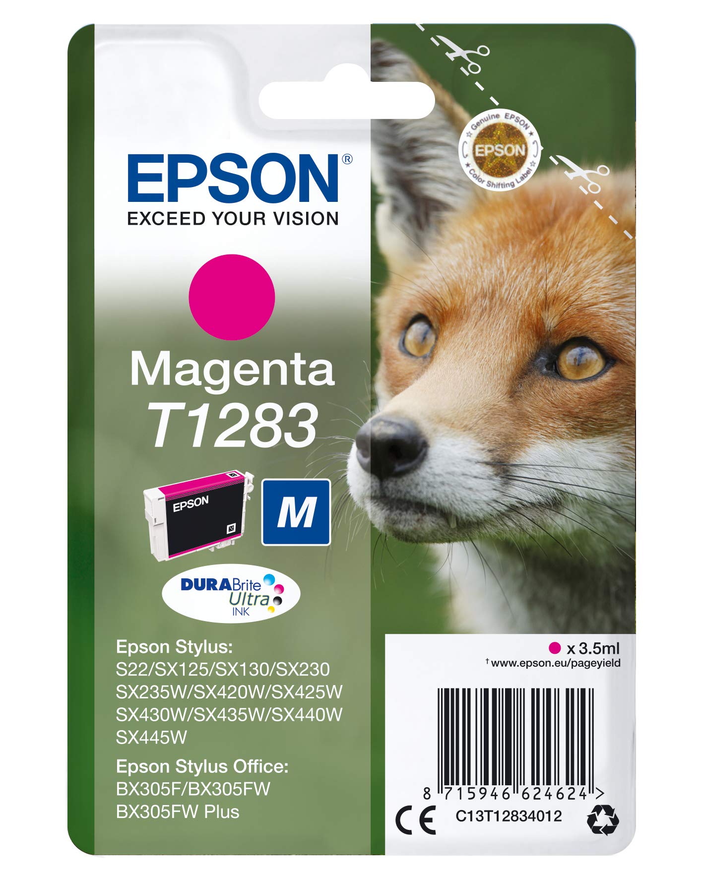 Epson Fox Ink Cartridge Stylus SX445W Series - Magenta