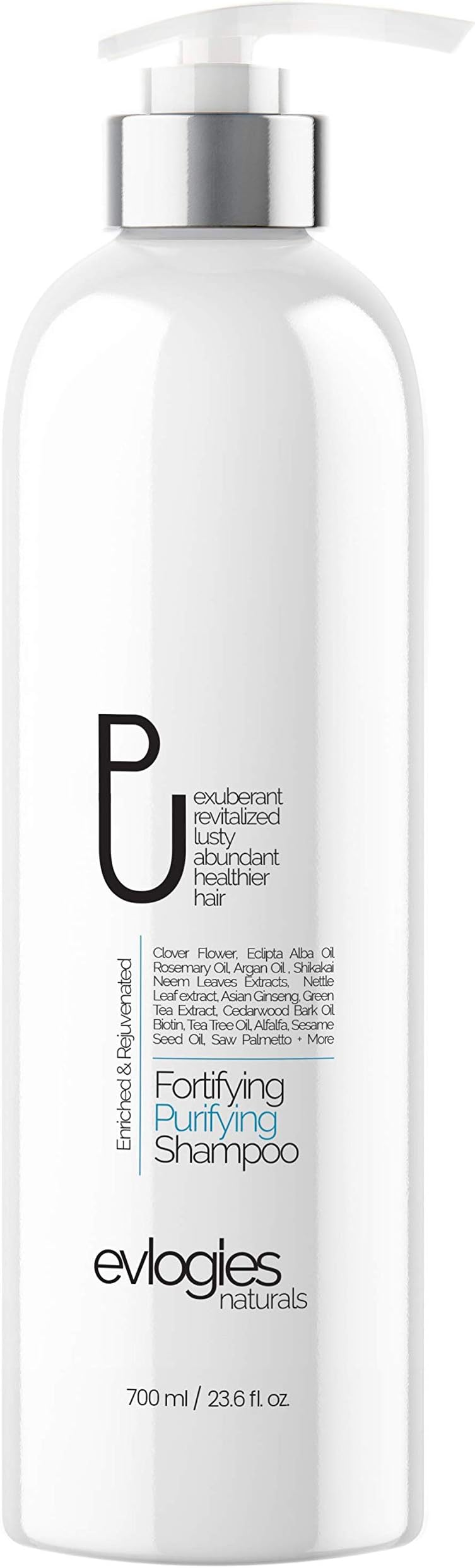 Hair Growth & Regrowth Therapy Hair Loss Shampoo | Anti Thinning Hair Surge Treatment | Biotin, Tea Tree Oil, Aloe Vera, Argan Oil, Rosemary Oil, Vitamins, DHT Blockers, Detox & Clarifying | 23.6oz