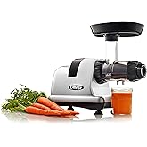 Omega Juicer J8007S Slow Masticating Cold Press Vegetable and Fruit Juice Extractor and Nutrition System, Triple Stage, 200-W