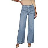 SOLY HUX Women's High Waisted Jeans Straight Leg Baggy Denim Pants Casual Long Trousers