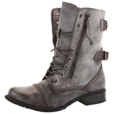 boots femme militaire