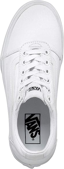 ladies white van trainers