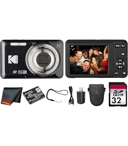 Amazon.com : Kodak PIXPRO FZ55 Digital Camera (Black) | 16MP