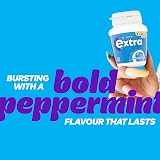 Extra Peppermint Sugar Free Chewing Gum 46 Pieces Bottle Xylitol view 4