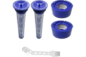Dyson Filters,5Pack Dyson Cordless Vacuum Cleaners,Vacuum Filter Replacement Kit,Washable Pre Filters Replacements Compatible