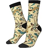 Rescue Firefighter Fire Truck Dress Socks Novel Funny Crew socks Contrast Socks