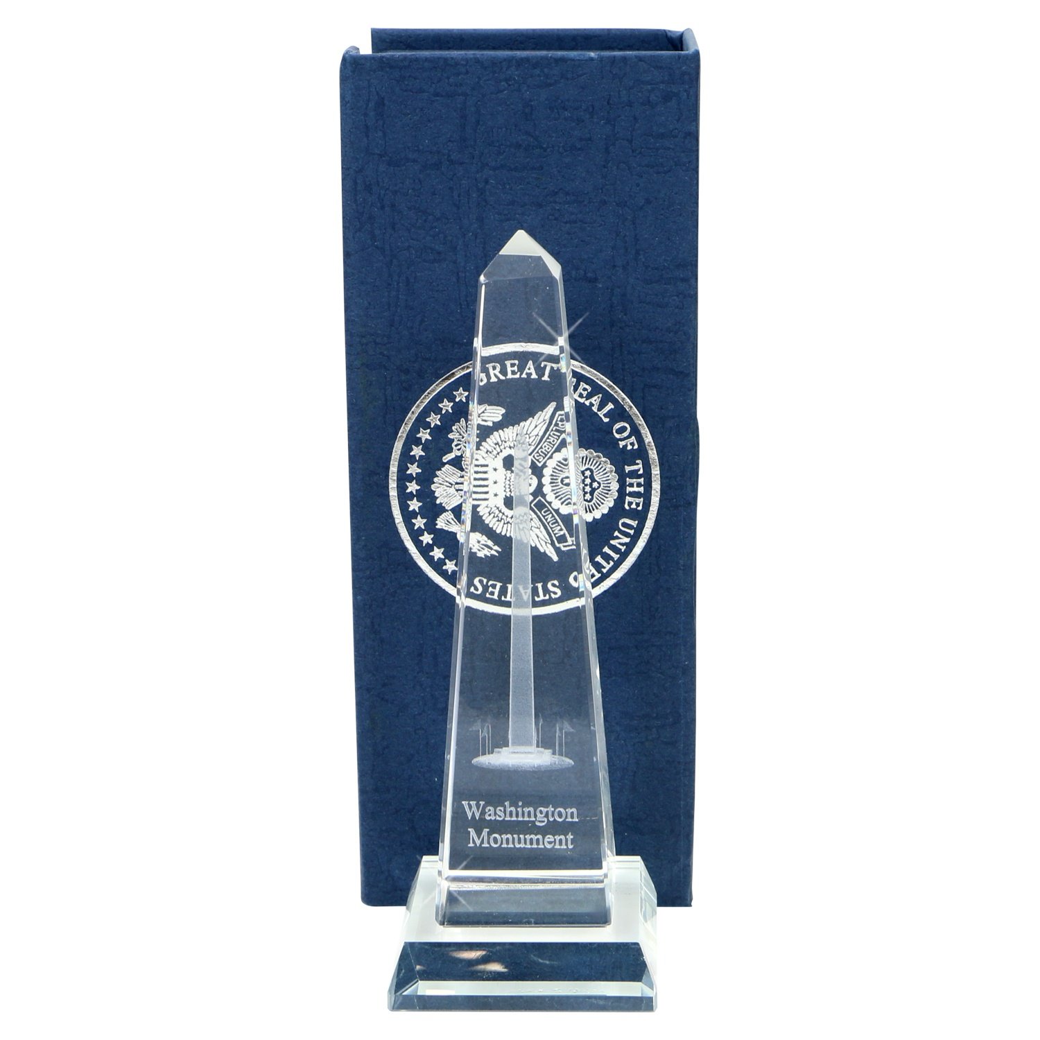 CitySouvenirs 5 Inch Crystal Washington Monument Statue