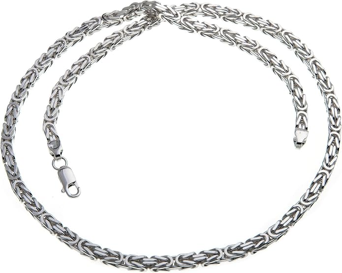 Unique Herren Königskette Aus Sterlingsilber, 3,2 Mm KK0032-F