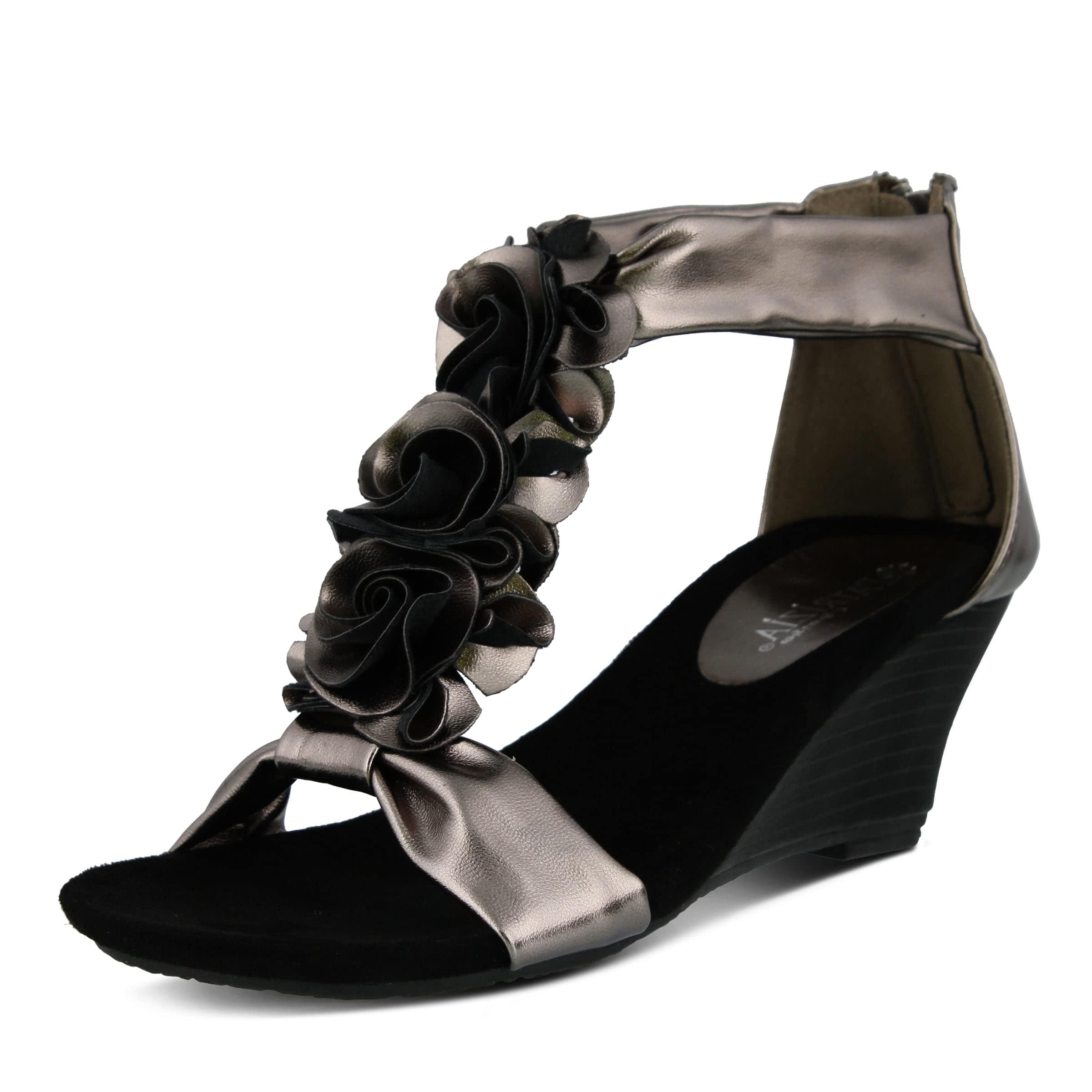 PATRIZIA Spring Step Harlequin Wedge Sandals for