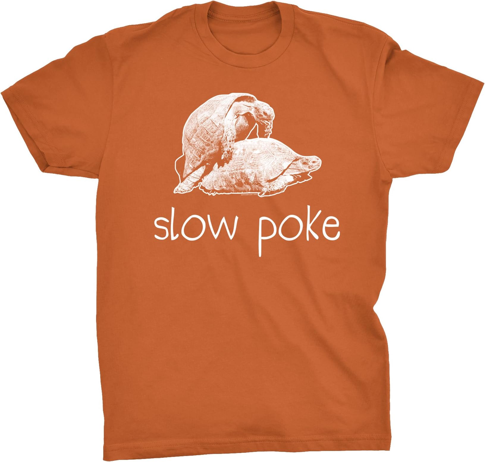 Funny Mens Graphic T-Shirt - Slow Poke - Funny Vintage Style Shirt