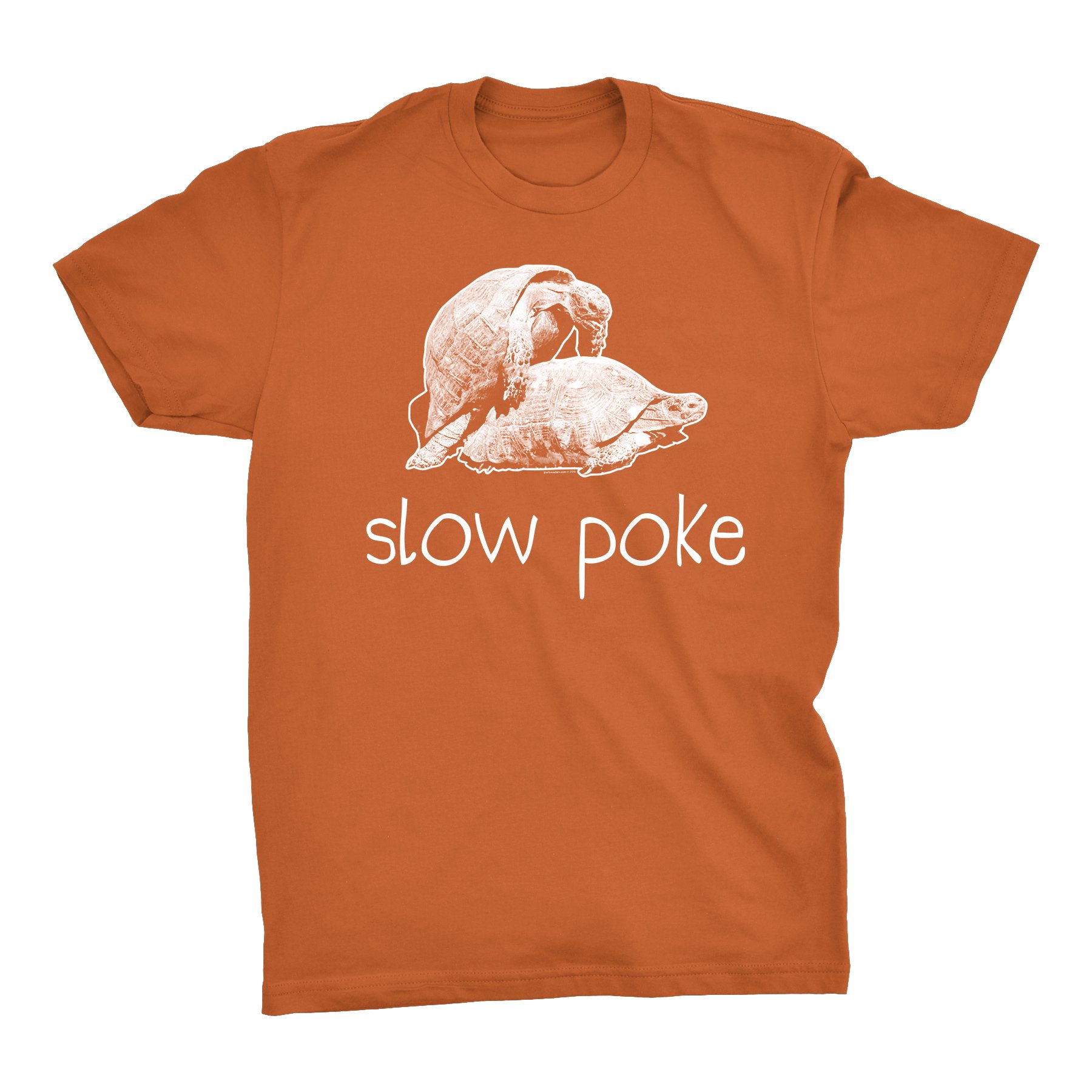 Funny Mens Graphic T-Shirt - Slow Poke - Funny Vintage Style Shirt