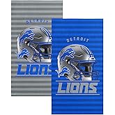 Northwest NFL Detroit Lions 2-Pack Beach Towel Set, 30" x 60" Each, Standard, Team Colors