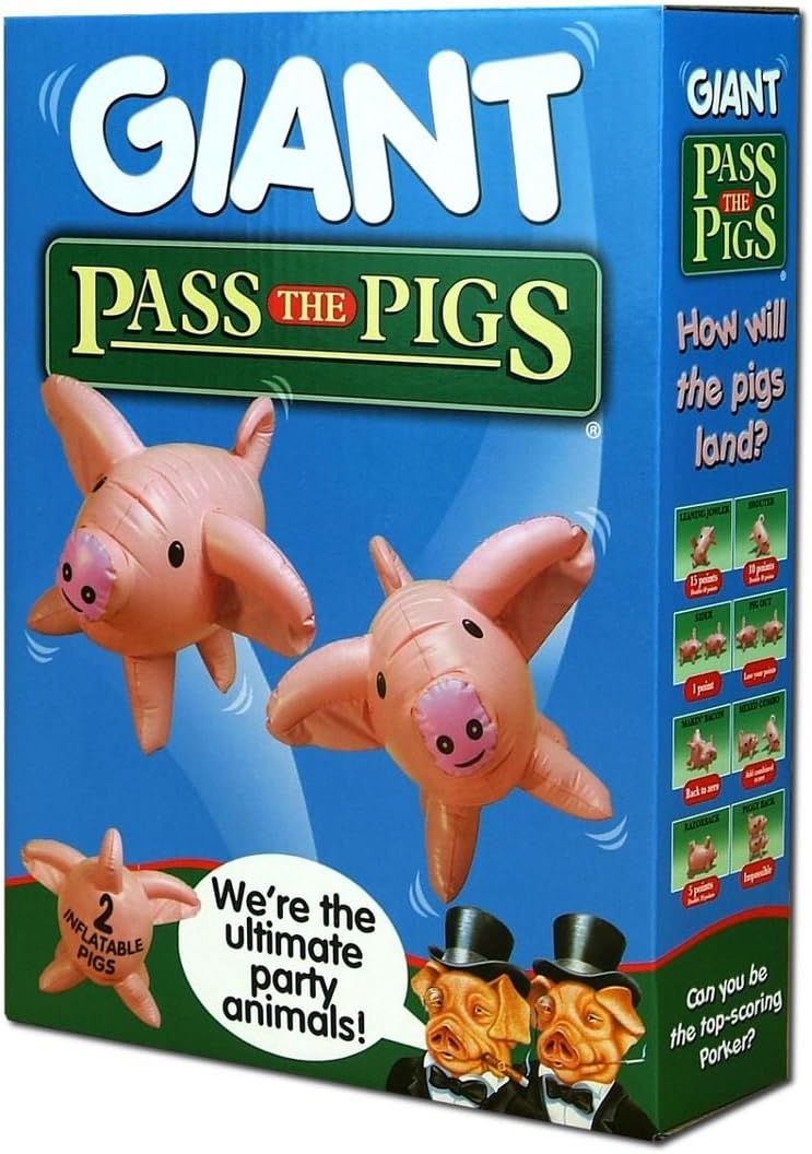 Pass the Pigs Giant Dice Game: Amazon.co.uk: Toys & Games