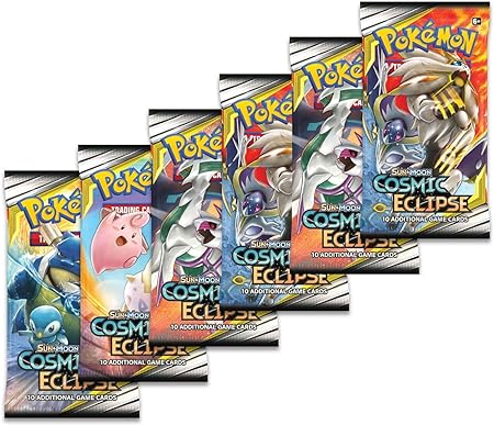 Amazon ポケモン 太陽と月の宇宙エクリプス 6 ブースターパックロット Tcg カードゲーム トランプ おもちゃ