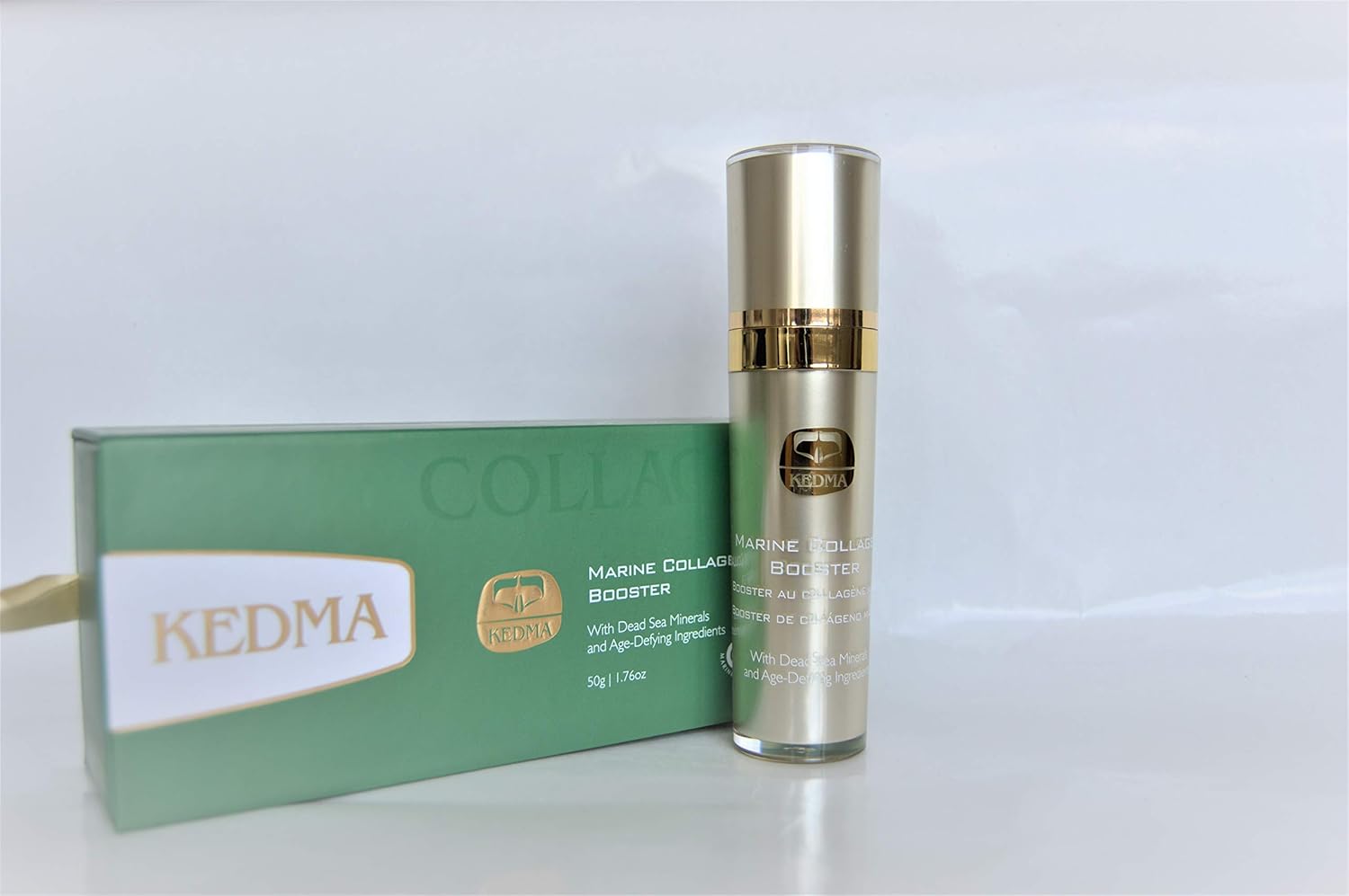 Kedma, Marine Collagen Booster, Intensive Anti-Ageing Treatment with Marine Collagen, With Dead Sea Minerals and Pearl Powder - Image 5
