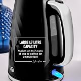 Swan Windsor Rapid Boil Kettle 1.7L 3KW Black with Filter & Cord Storage view 4
