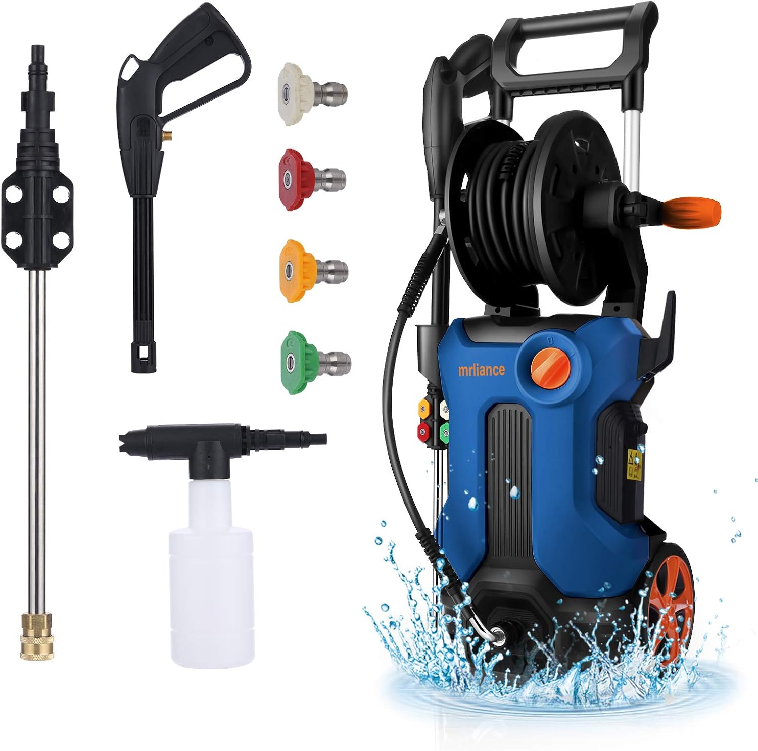 mrliance Electric High Pressure Washer 3800PSI, High Pressure Cleaner