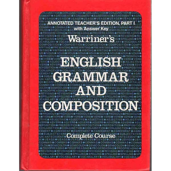 Amazon.com: Warriner's English Grammar and Composition: Complete