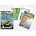 Piatnik Monet Gallery Playing Cards - 'Lilies' Double Deck Bridge Set