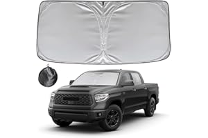 KAYZT Windshield Sun Shade for 2007-2021 Toyota Tundra Foldable Sunshade Front Window Custom Fit Car Accessories