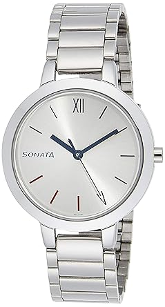 Busy Bees Analog Silver Dial Women's Watch-8141SM04