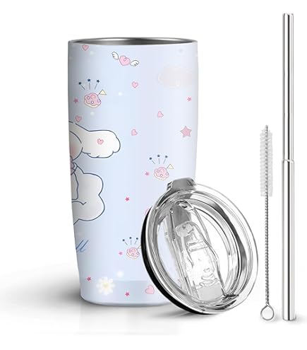 Amazon.com | Sanrio 501134 Cinnamoroll Wobble Tumbler, 11.8 fl oz