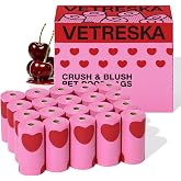 VETRESKA Dog Poop Bags, Smoked Cherry Scented, 300 Counts, Leak Proof | Extra Thick and Large Pet Waste Bags for Dog Walking and Cat Litter, 20 Rolls