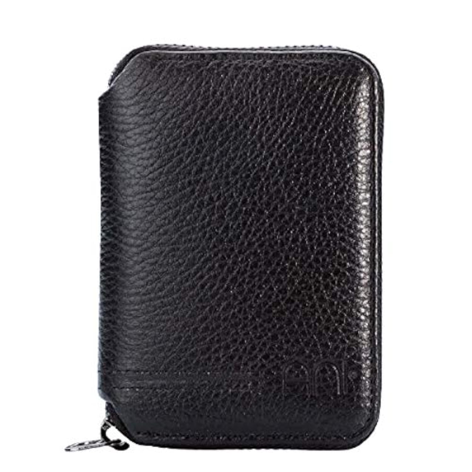 Anı Yüzük ZipSafe, Men's Bi fold Wallet, Schwarz,
