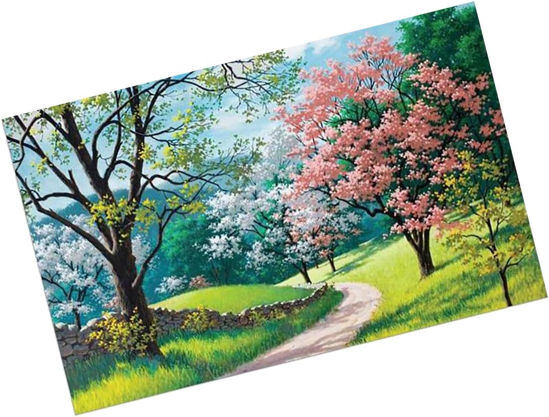 Outeck Puzzles for Adults 1000 Piece Large Puzzle, Spring Park Landscape Jigsaw Puzzle
