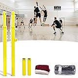 YLMYXB Volleyball Poles, Easy to Install 8ft