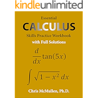 Essential Calculus Skills Practice Workbook with Full Solutions book cover Essential Calculus Skills Practice Workbook with Full Solutions book cover