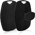 VWMYQ Soft Silicone Body Scrubber for Men,Premium Nourishing Cleaning & Exfoliating Your Skin Lather Boosting Bristles with E