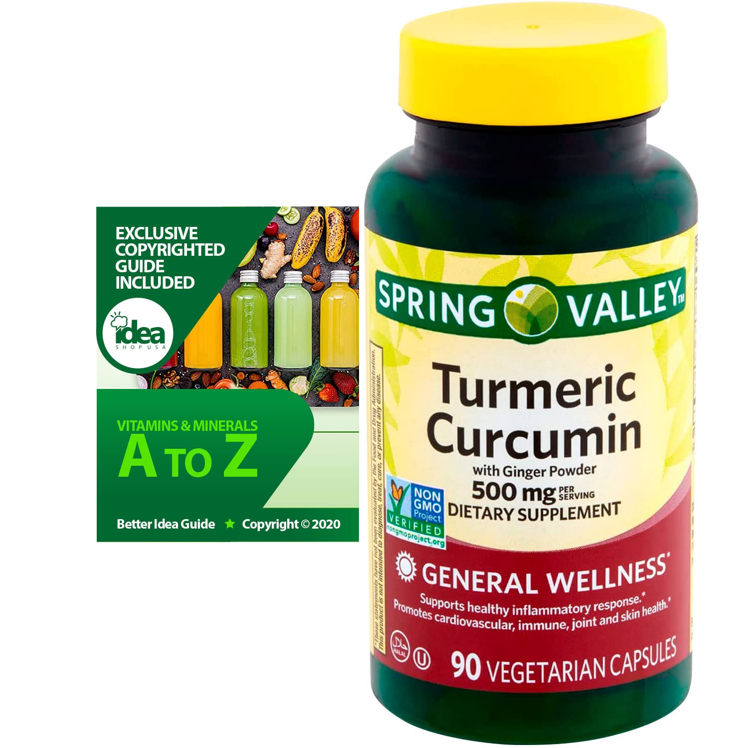 Mua Spring Valley Turmeric Curcumin with Ginger Powder Dietary