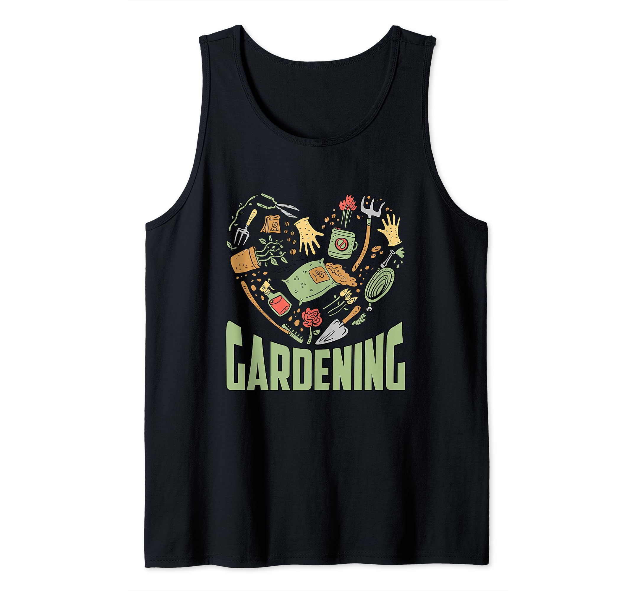I Love Gardening | Cute Gardener and Plant Lovers Tank Top