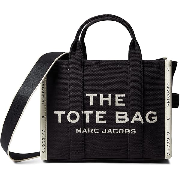 Amazon.com: Marc Jacobs The Woven Small Tote Bag Black One Size