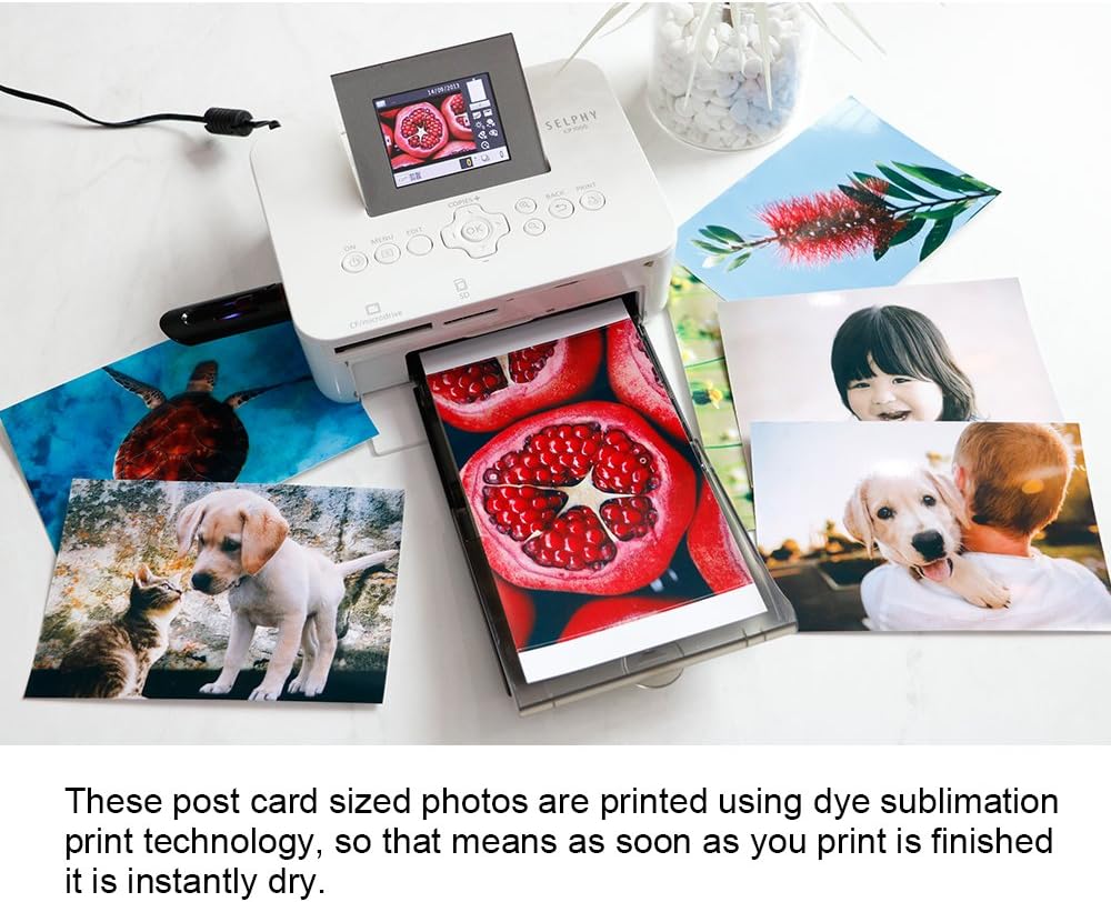 Replacement for Canon Selphy CP1500 KP-108IN Ink and Photo Paper Set for Selphy Photo Printer CP1500 CP1300 CP1200 CP1000 CP790 - Image 3