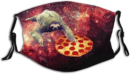 Kiwi Birds And Kiwi Fruits Face Mask With Filter Pocket Washable