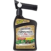 Spectracide Immunox Fungus Plus Insect Control for Lawns, 32 oz | Hose-End Concentrate Controls Lawn Diseases &amp; Fungus, Kills Insects on Contact, Covers Up To 2,500 SqFt., Treat Every 2 Weeks