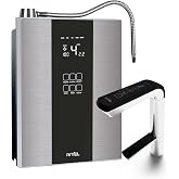 IVYEL PL-MAX Under Sink Water Ionizer &ndash; Korean-Made Smart Touch Faucet System with 7 Solid Platinum-Titanium Plates, DARC Self-Cleaning &amp; 5-Year Warranty