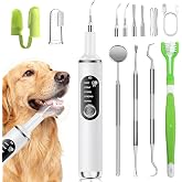 PATWING Dog Plaque Remover for Teeth,Pet Ultrasonic Tooth Cleaner,White | dog teeth cleaning,plaque remover for teeth,dog tartar and plaque remover,plaque off for dogs,5 Mode Pet Teeth Cleaning Kit