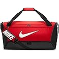 Nike Brasilia 9.5 Training Duffel Bag, University Red/Black/White