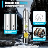 ROGONPDK 370W 24V Submersible Deep Well Pump Solar Water Extraction Irrigation view 2