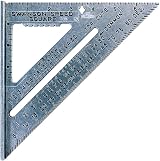 Swanson S0101CB Speed Square Layout Tool Blue Book Combination Square Kit view 5
